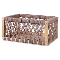 Hot Depot Aufbewahrungsbox Makramee