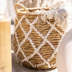 Discount Depot Aufbewahrungskorb Makramee Rope