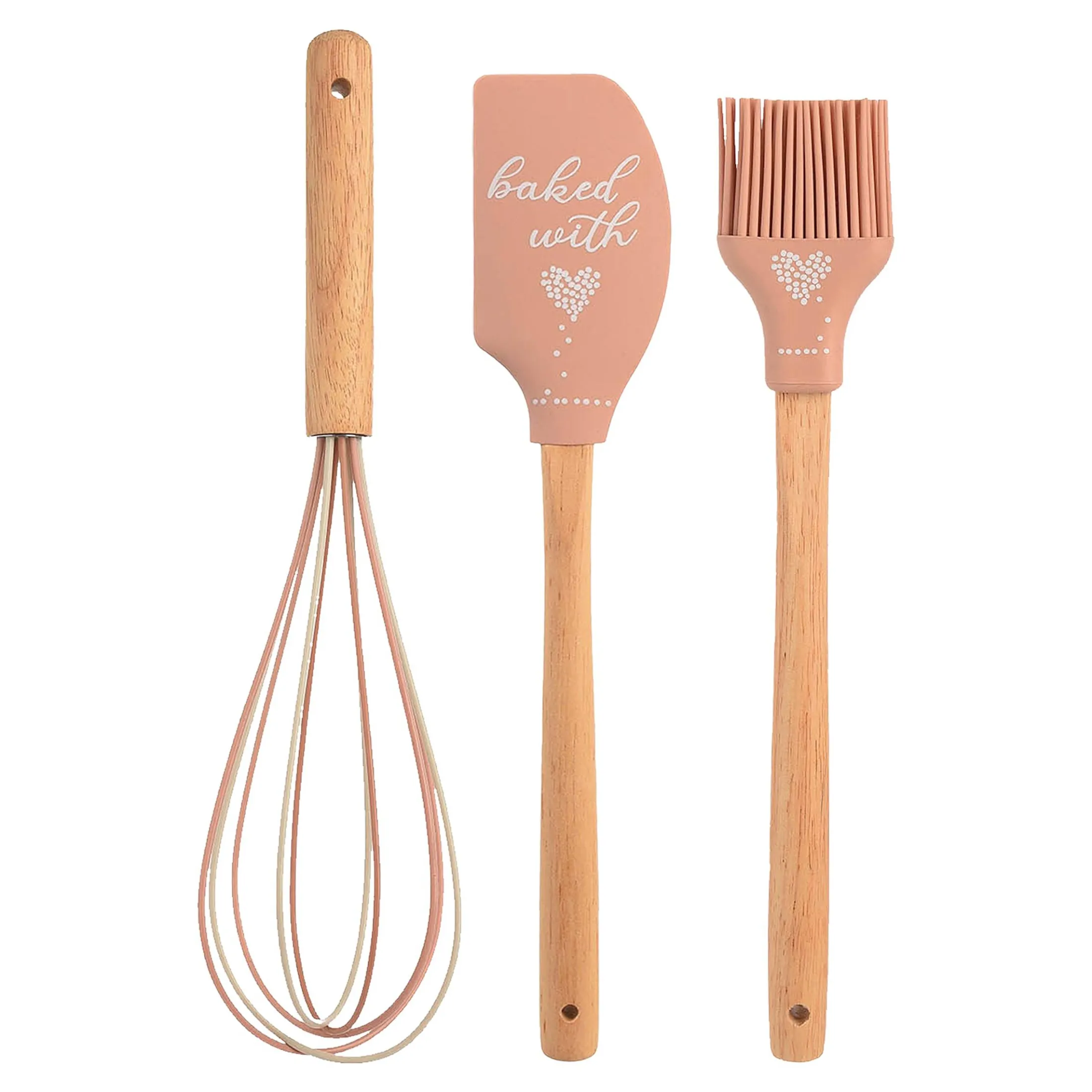 New Depot Backutensilien-Set Rosy