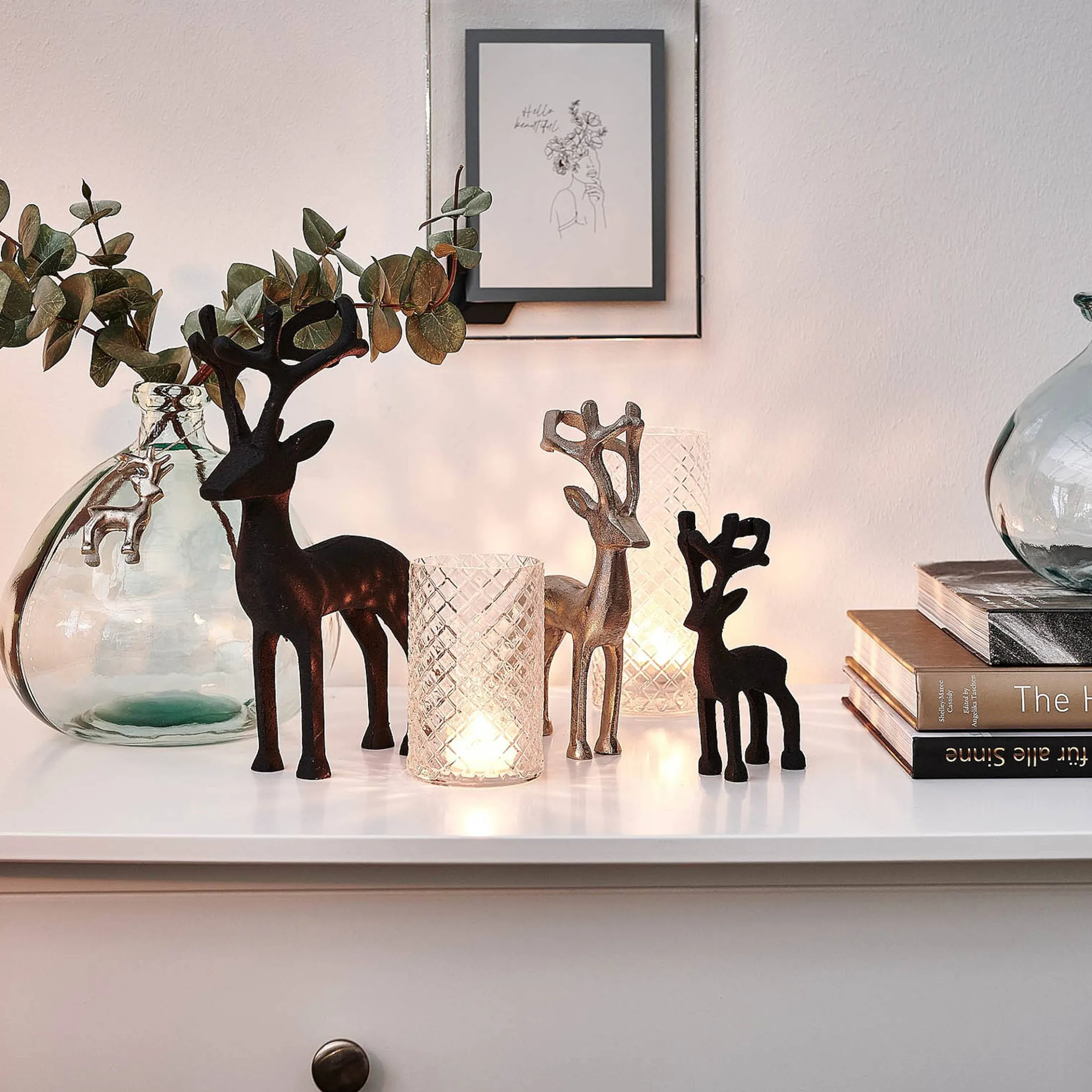 Clearance Depot Deko-Figur-Set Hirsch
