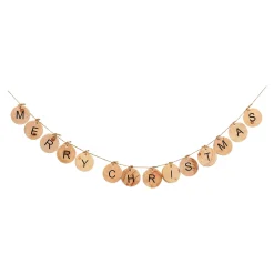 Best Sale Depot Deko-Holzgirlande Merry Christmas