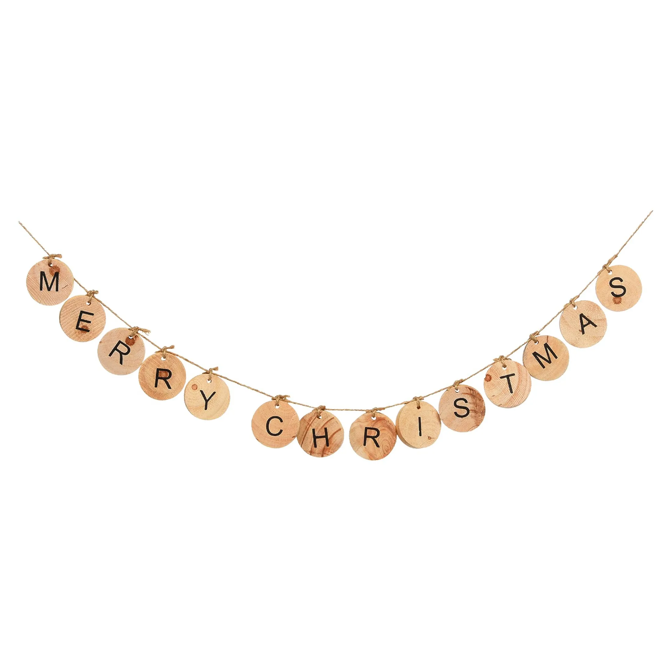 Best Sale Depot Deko-Holzgirlande Merry Christmas