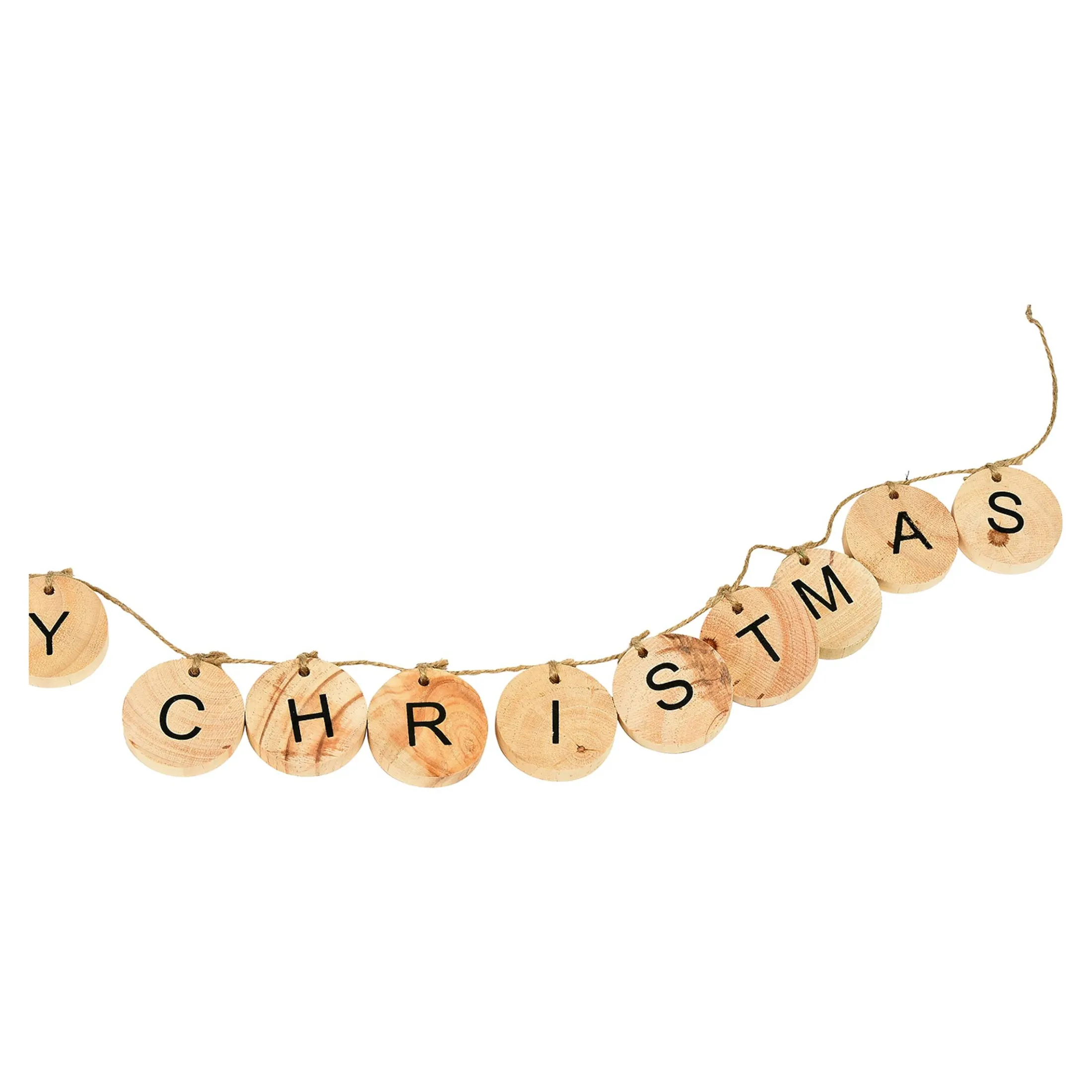Best Sale Depot Deko-Holzgirlande Merry Christmas