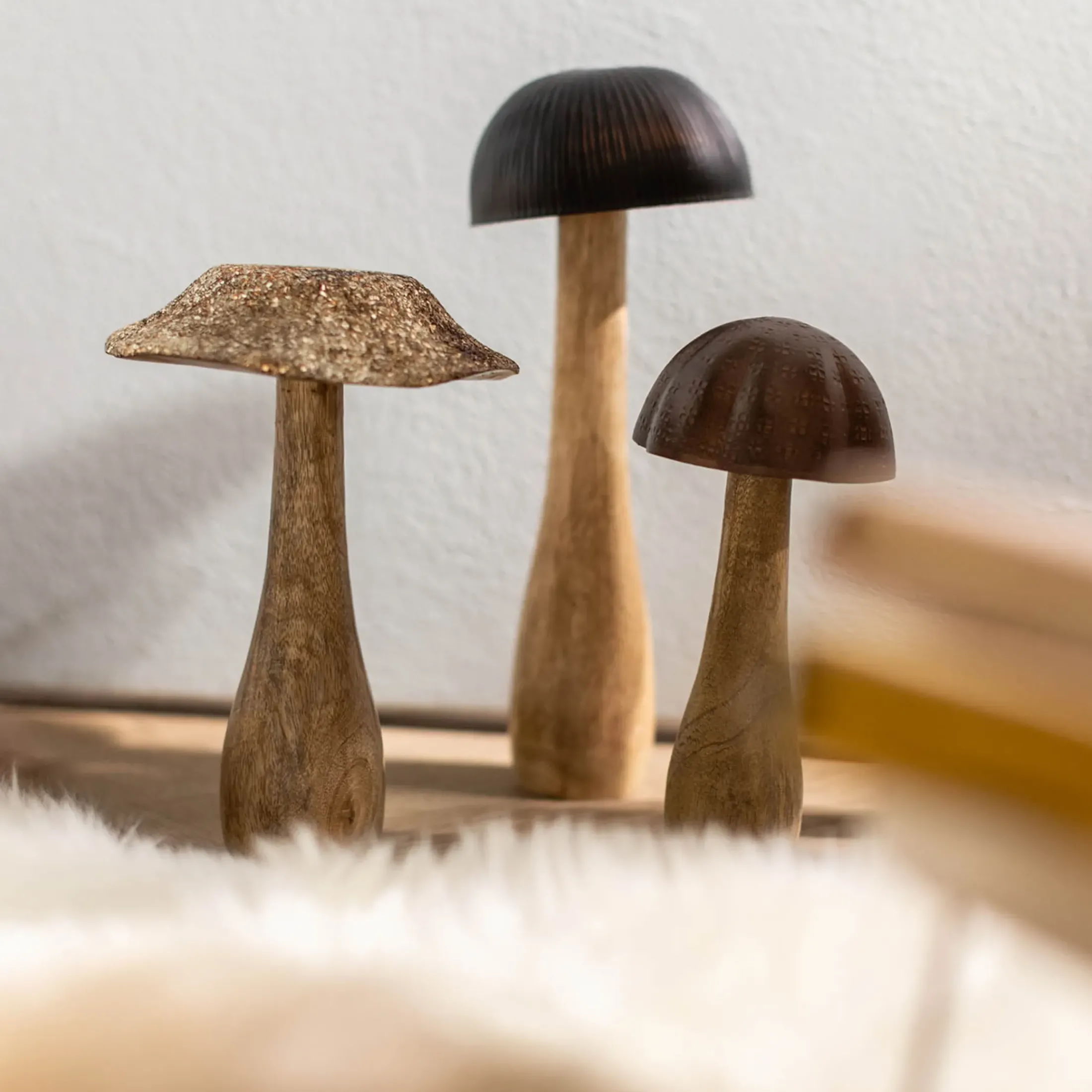 Depot Deko-Figuren & -Objekte>Deko-Objekt Pilz Rills