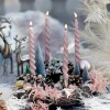 Clearance Depot Deko-Objekt-Set Glitzer-Baum
