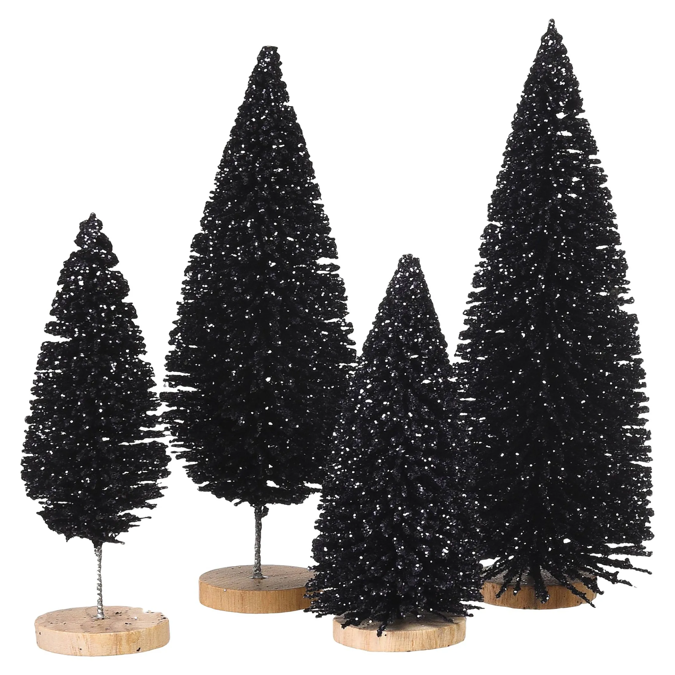 Store Depot Deko-Objekt-Set Glitzer-Baum