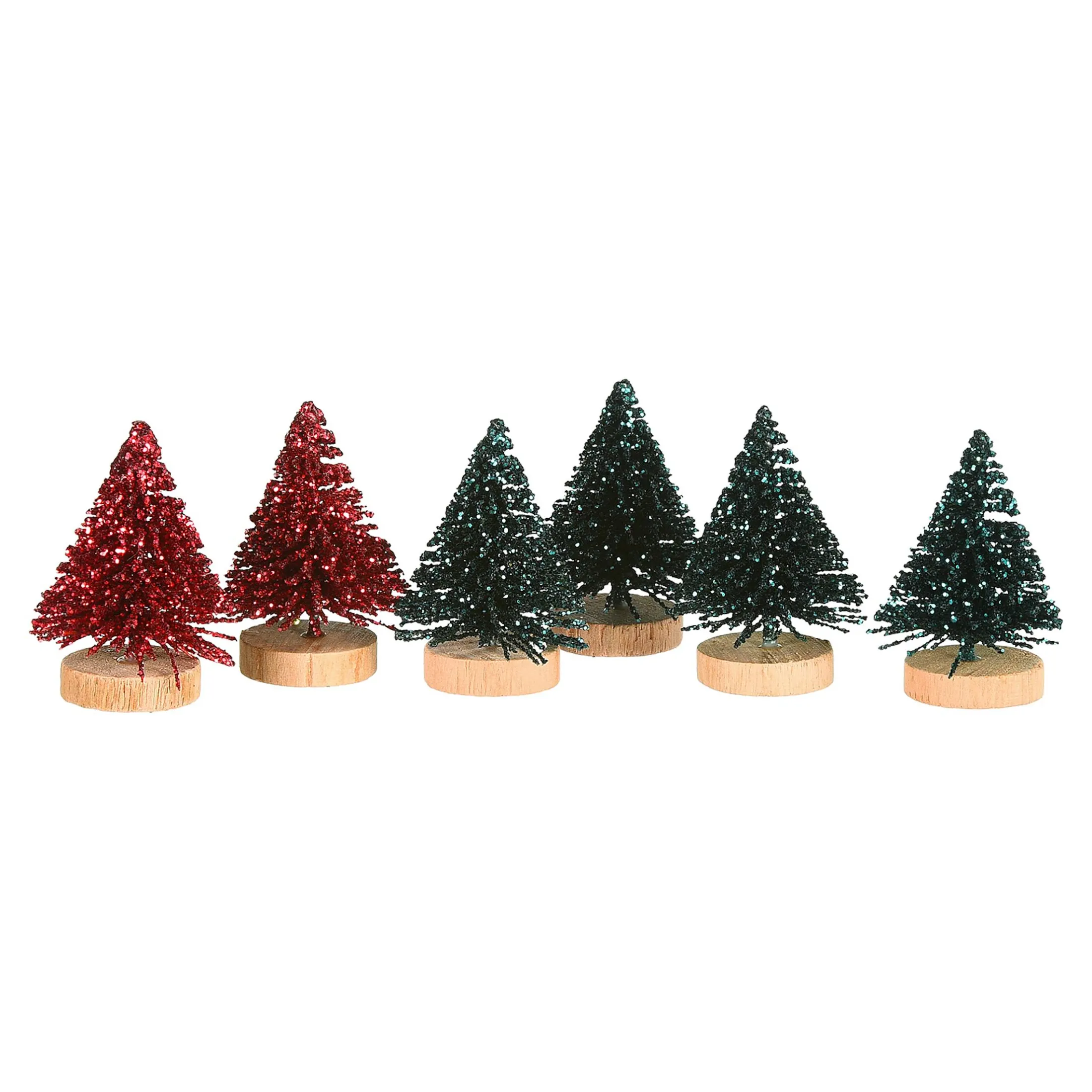 Flash Sale Depot Deko-Objekt-Set Minibaum, Beglimmert