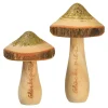 Cheap Depot Deko-Objekt-Set Pilz Glitter