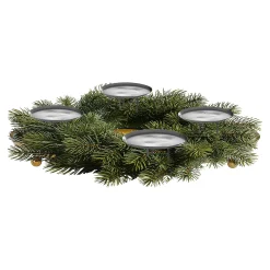 Discount Depot Deko-Set Adventskranz Classic