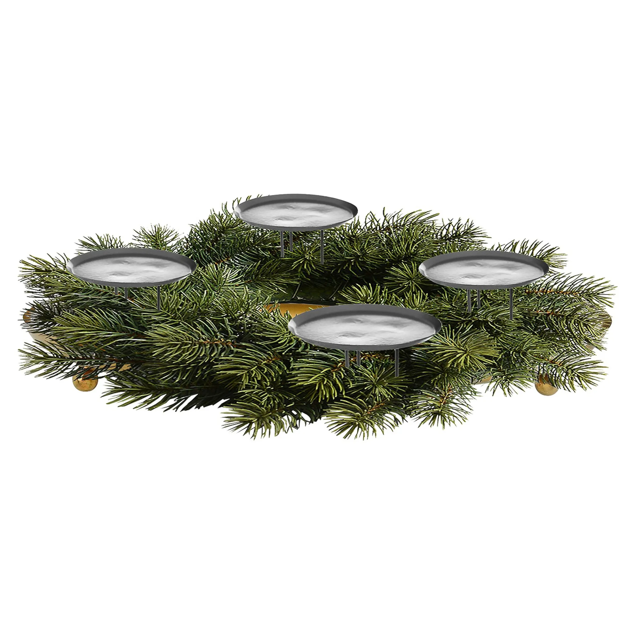 Discount Depot Deko-Set Adventskranz Classic