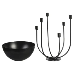 Sale Depot Deko-Set Weihnachts-Kerzenhalter Glam
