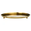 Online Depot Deko-Tablett Golden