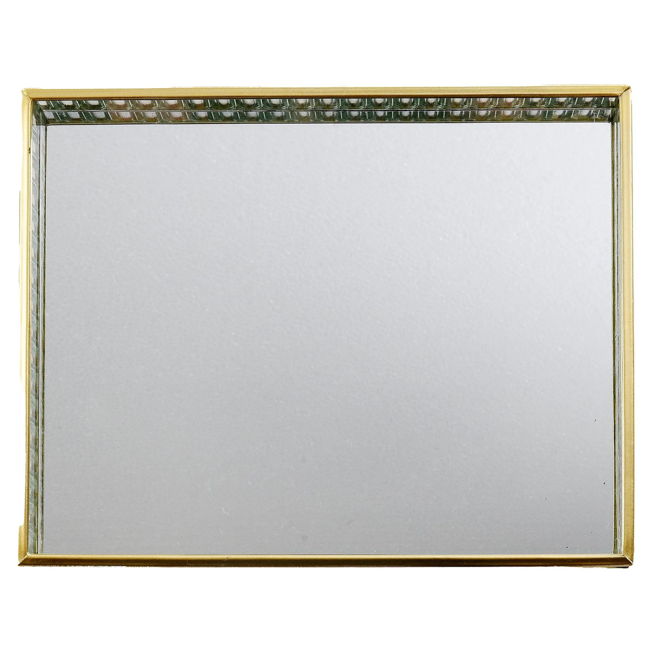 Fashion Depot Deko-Weihnachtstablett Golden Glam