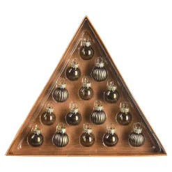 Shop Depot Deko-Weihnachtstablett Silver Glam