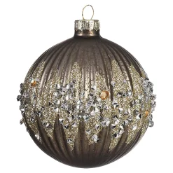 Shop Depot Deko-Weihnachtstablett Silver Glam