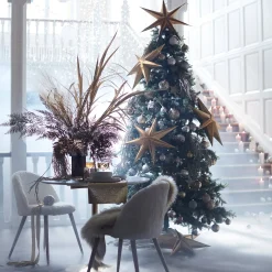 Shop Depot Deko-Weihnachtstablett Silver Glam