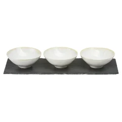 Online Depot Dipschalen Ela Mit Schieferplatte Esme