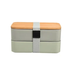 Hot Depot Doppel-Lunchbox Mit Mehrwegbesteck