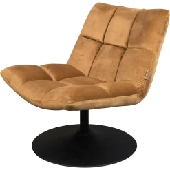 Depot Sessel>Dutchbone Samt-Loungesessel Bar, Drehbar