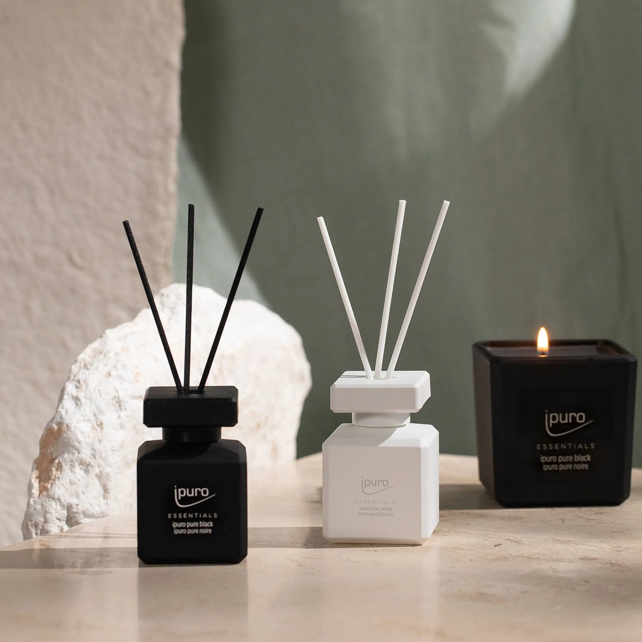 Hot Depot Essentials Duftkerze Pure Black