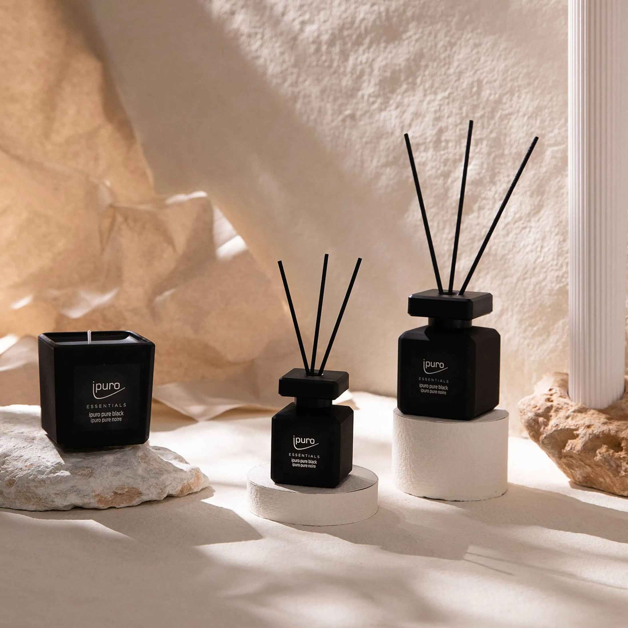 Hot Depot Essentials Duftkerze Pure Black
