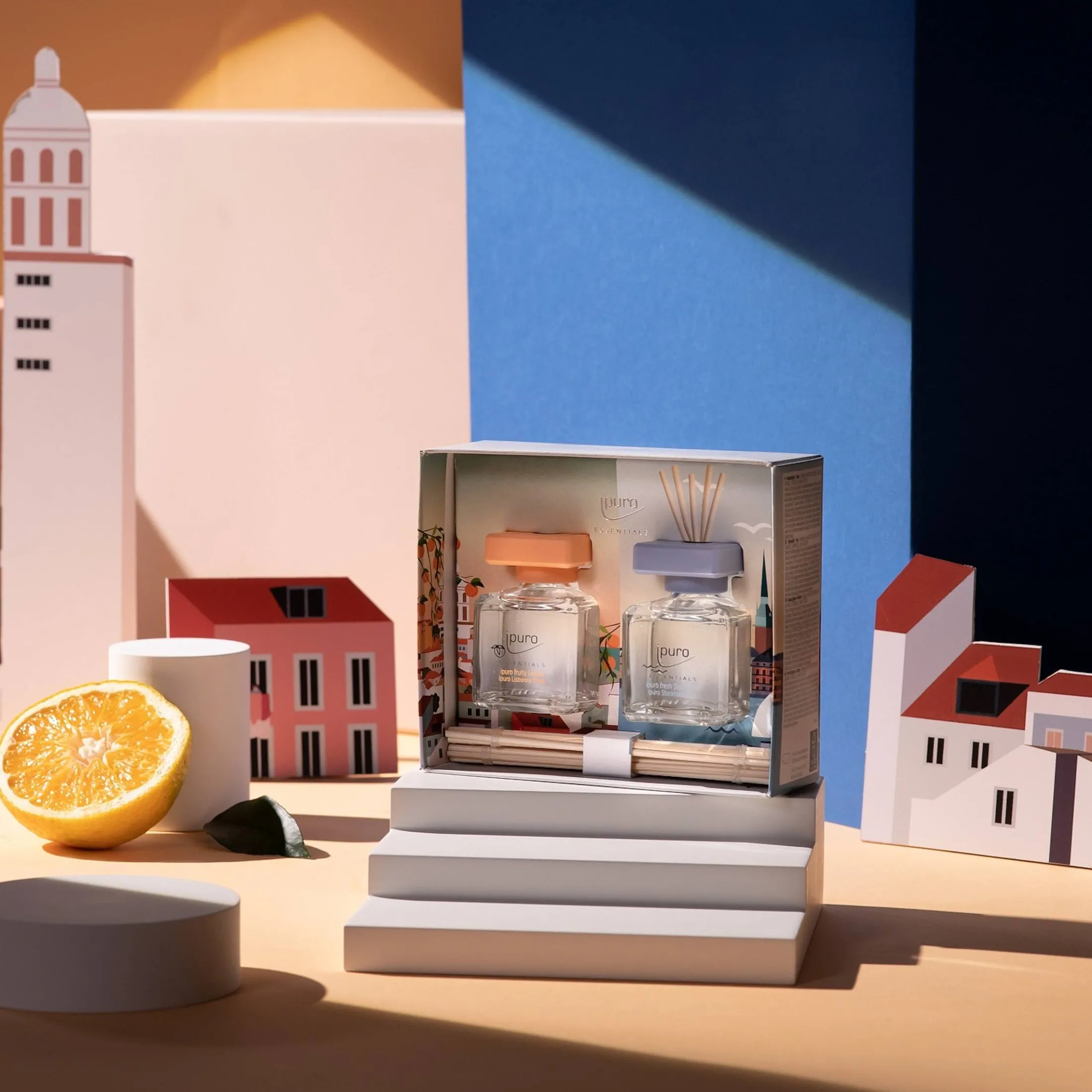 Clearance Depot Essentials Raumduft-Set Fresh Stockholm & Fruity Lisboa
