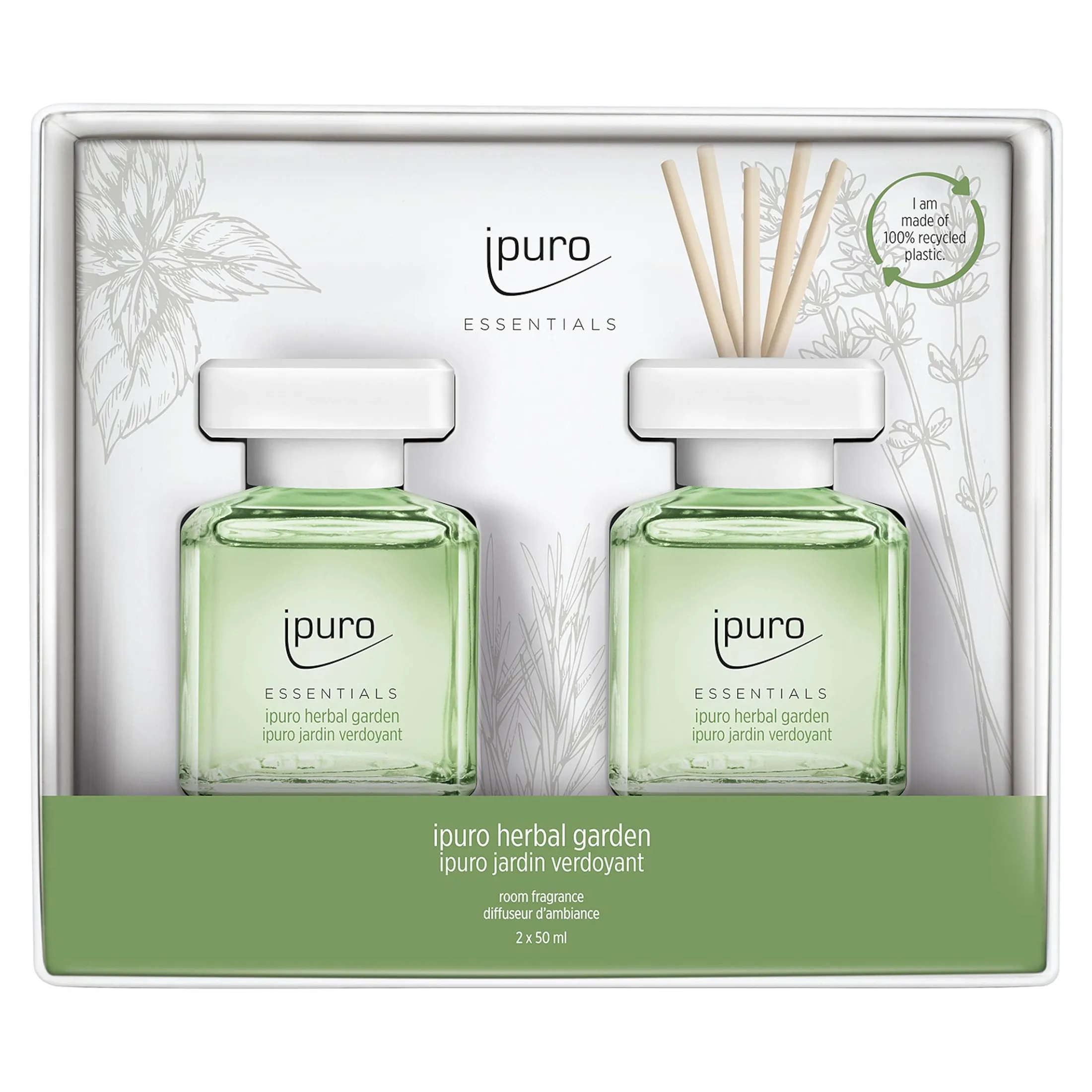 Fashion Depot Essentials Raumduft-Set Herbal Garden