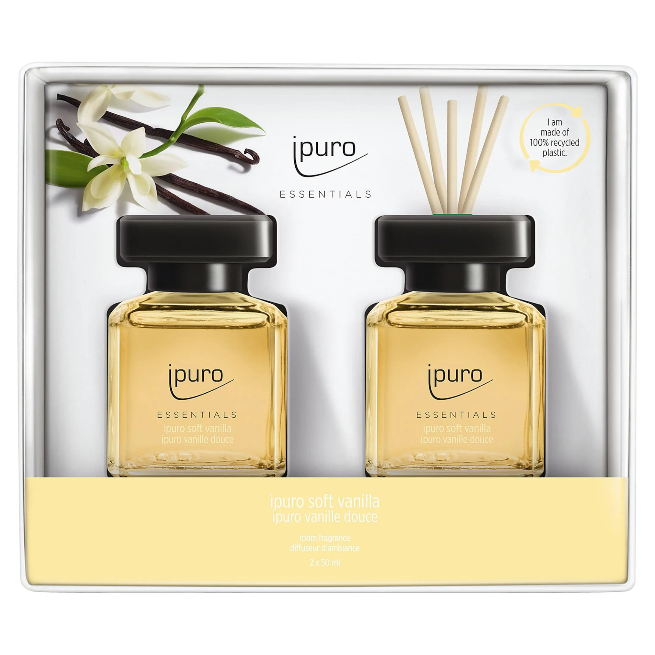 Outlet Depot Essentials Raumduft-Set Soft Vanilla