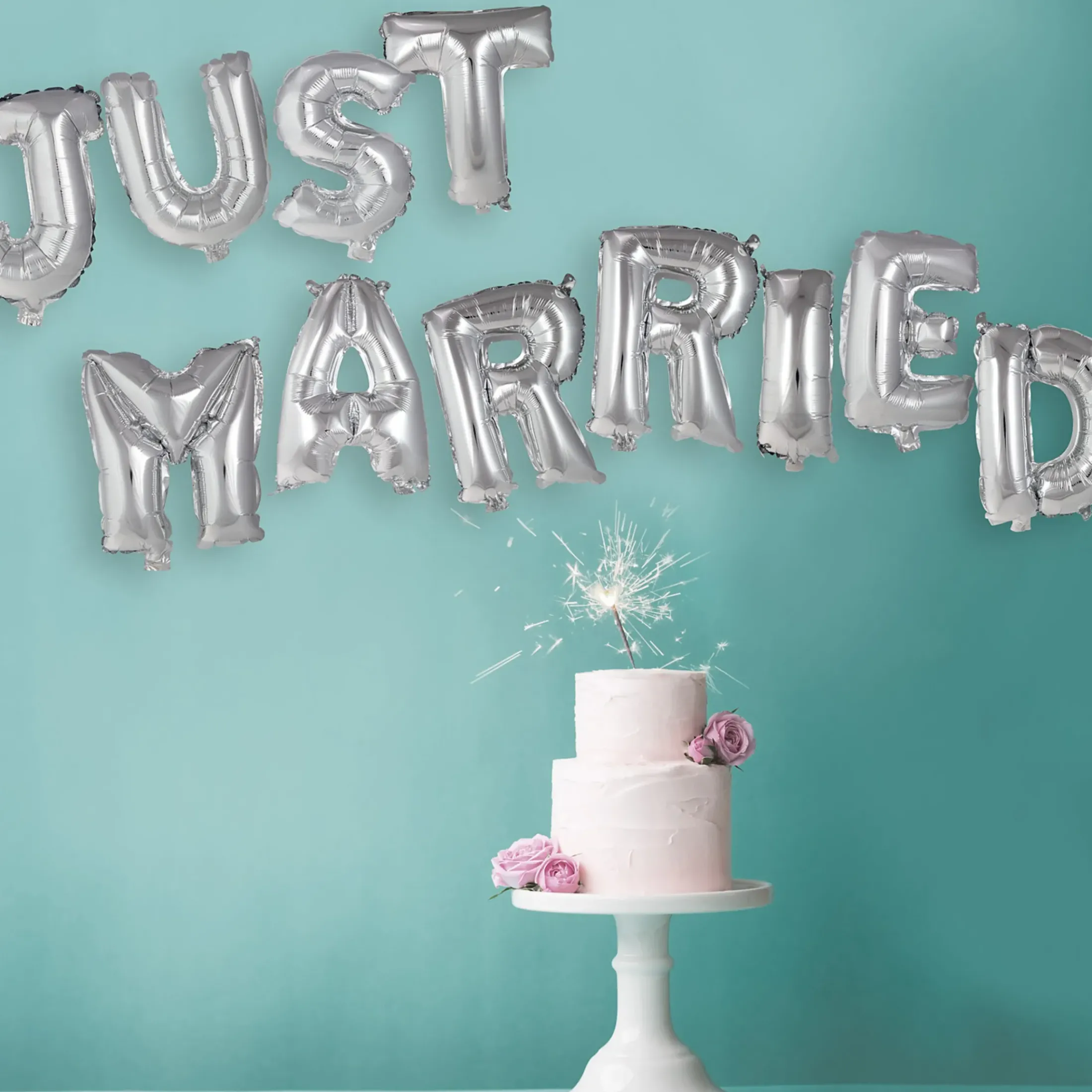 Depot Luftballons>Folienballon-Set Just Married