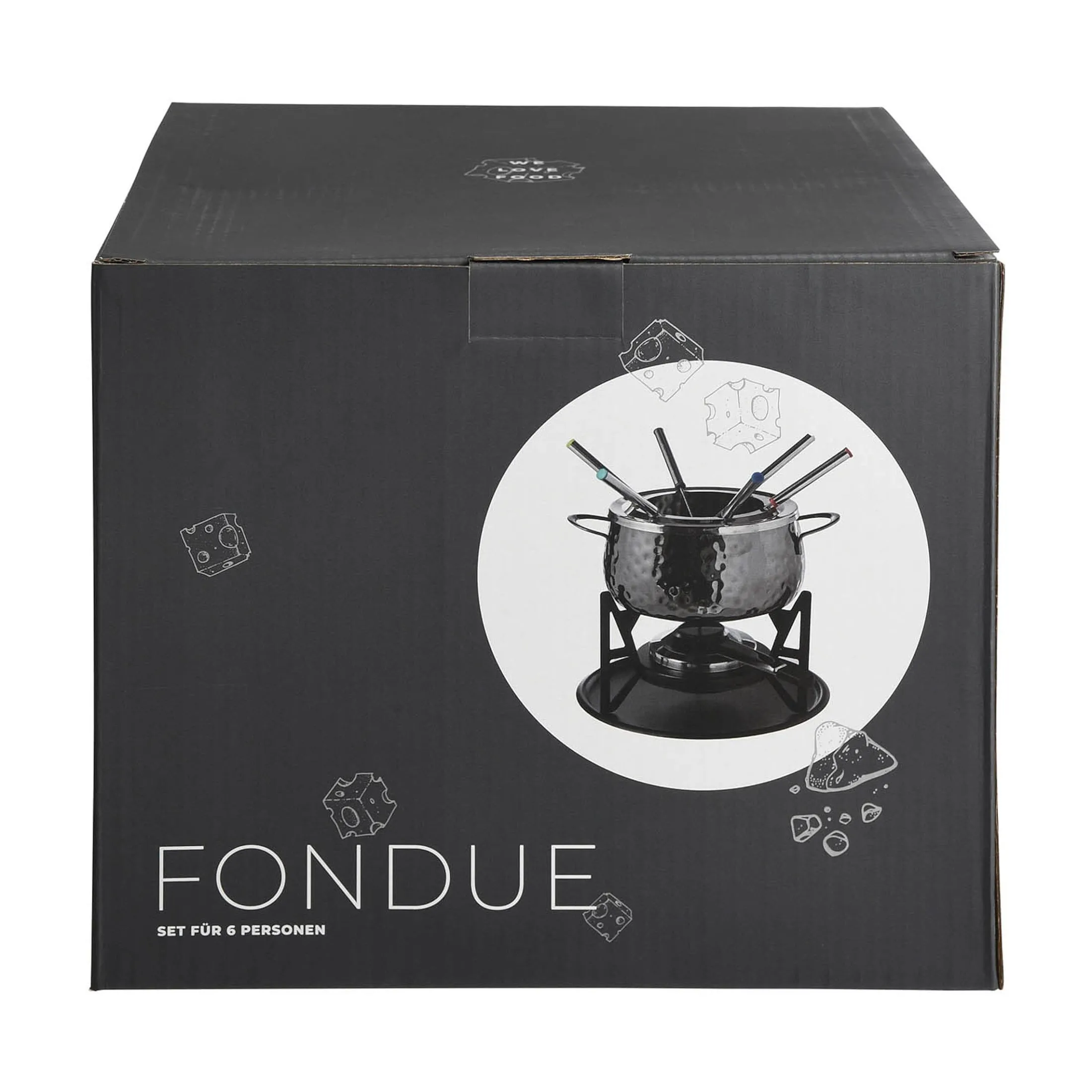 Discount Depot Fondue-Set Für 6 Personen