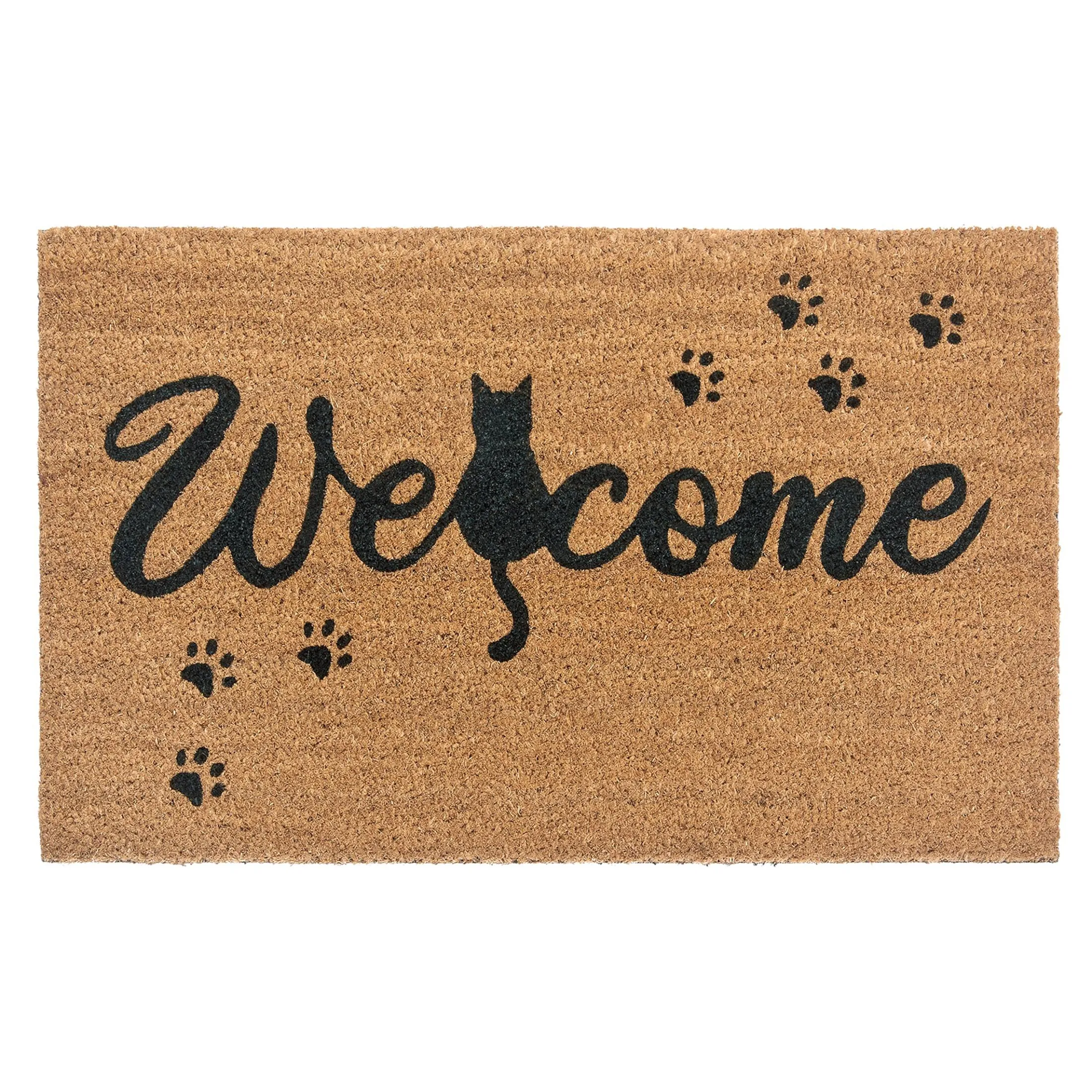 Best Depot Fusmatte Welcome Cat