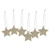 Best Depot Geschenkanhänger Glitzerstern