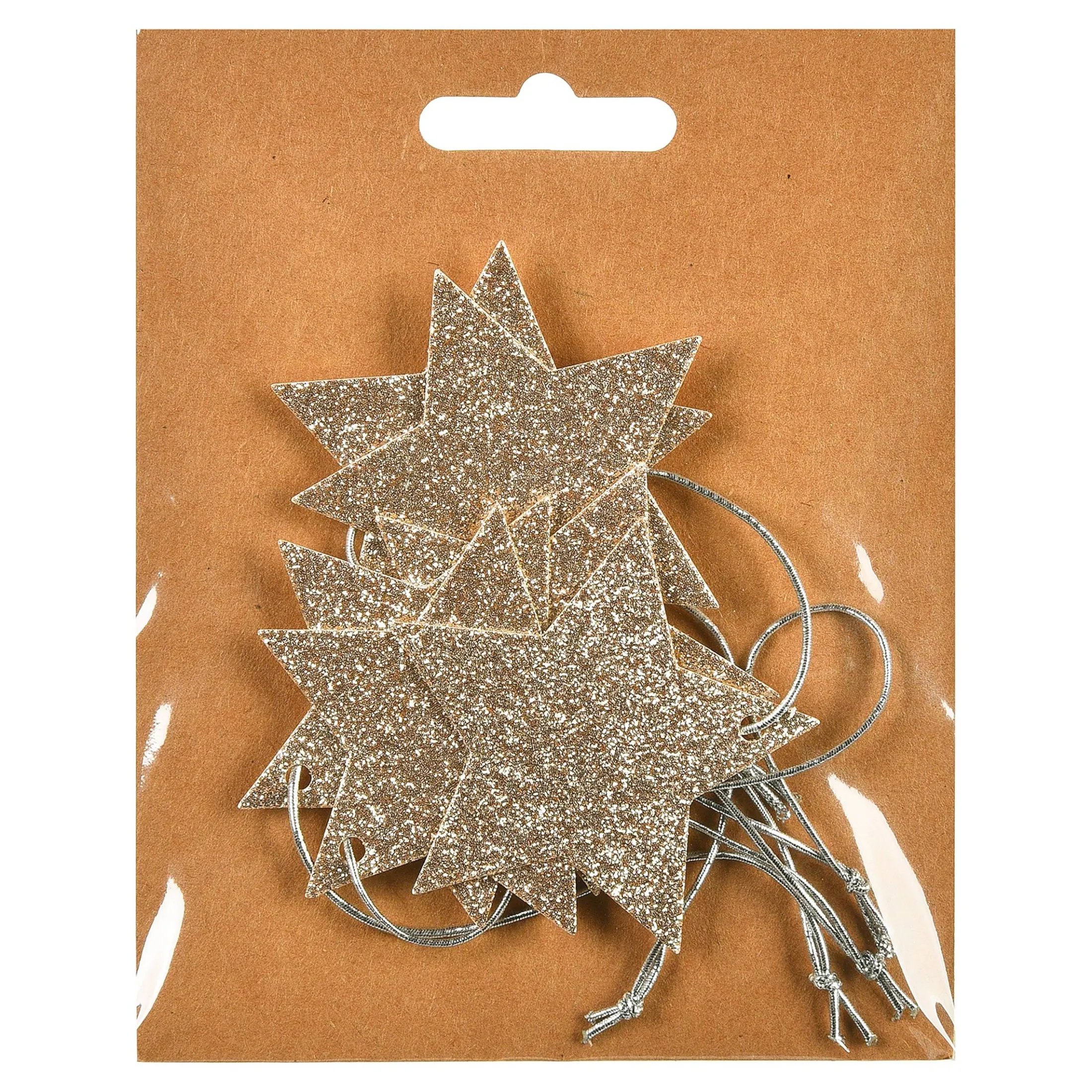 Best Depot Geschenkanhänger Glitzerstern