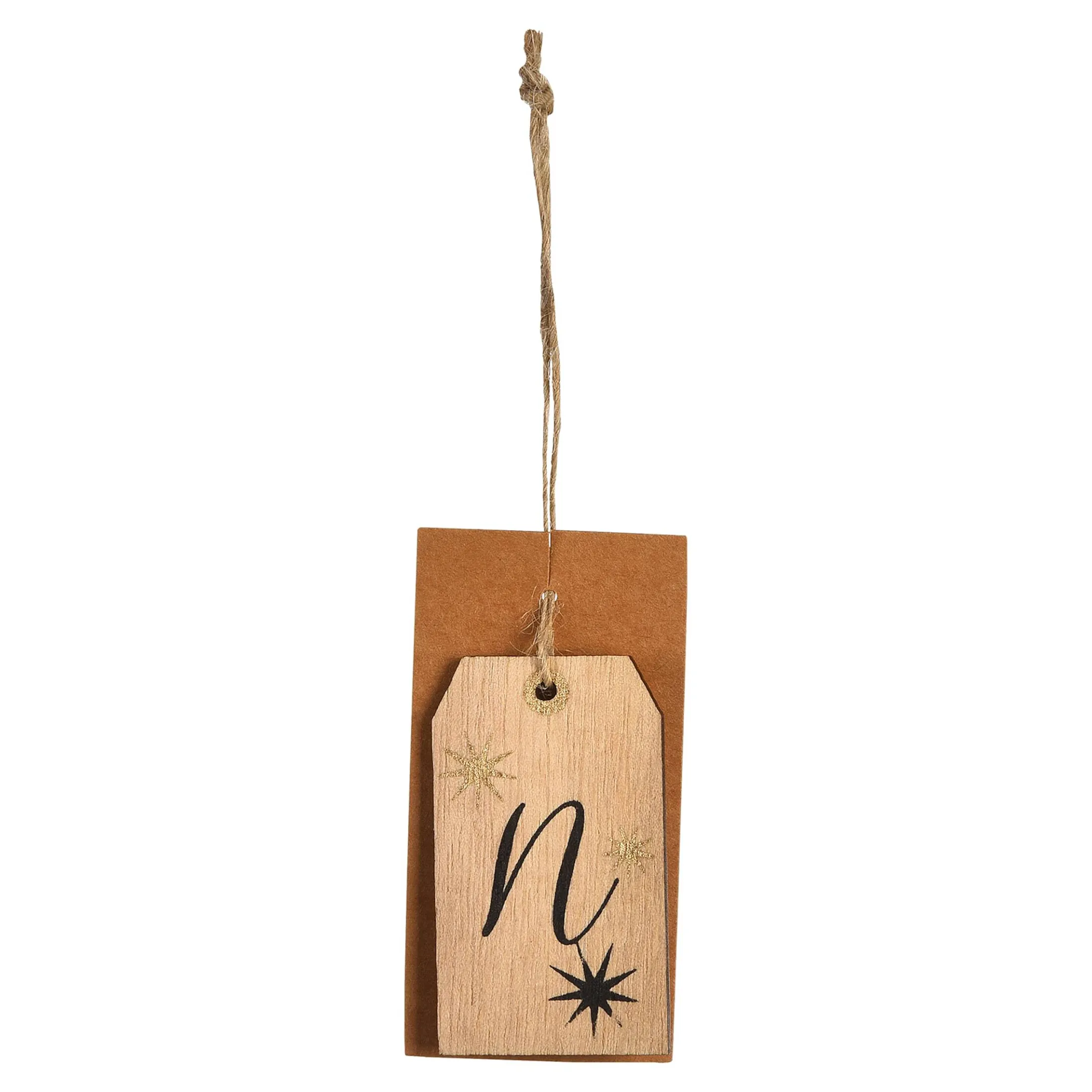Clearance Depot Geschenkanhänger Monogramm