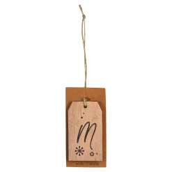 Flash Sale Depot Geschenkanhänger Monogramm
