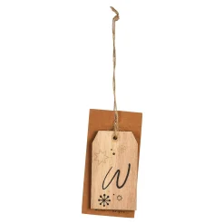 Online Depot Geschenkanhänger Monogramm