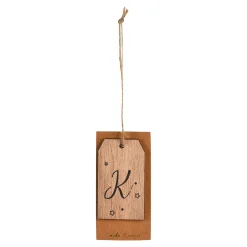Online Depot Geschenkanhänger Monogramm