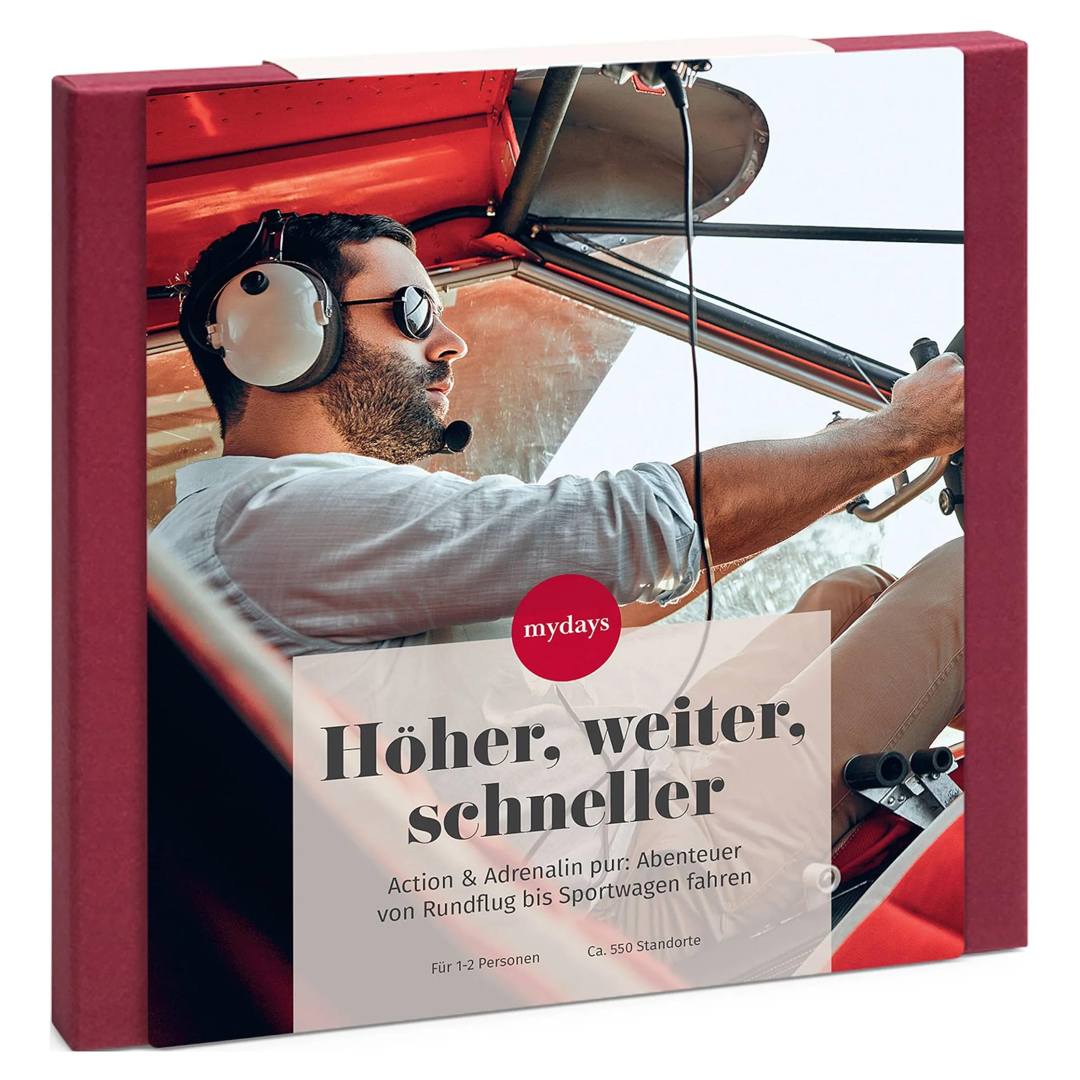 Best Depot Geschenkbox Hoher, Weiter, Schneller