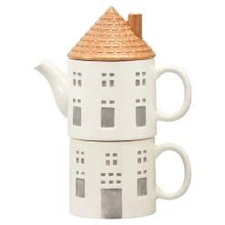 Fashion Depot Geschenk-Set Tea For One Haus