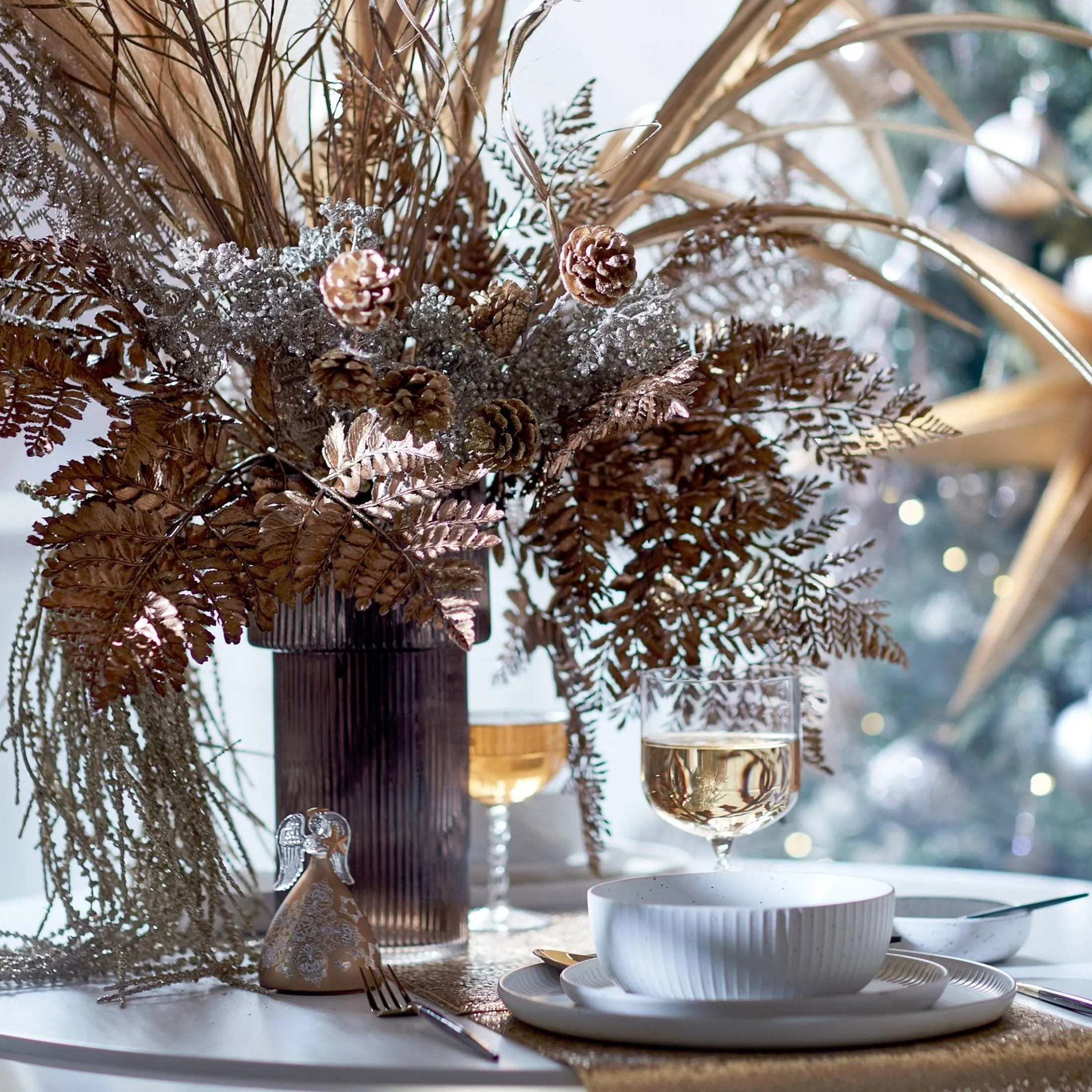 Shop Depot Glas-Baumschmuck Engel Noble