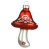 Clearance Depot Glas-Baumschmuck Pilz Folklore