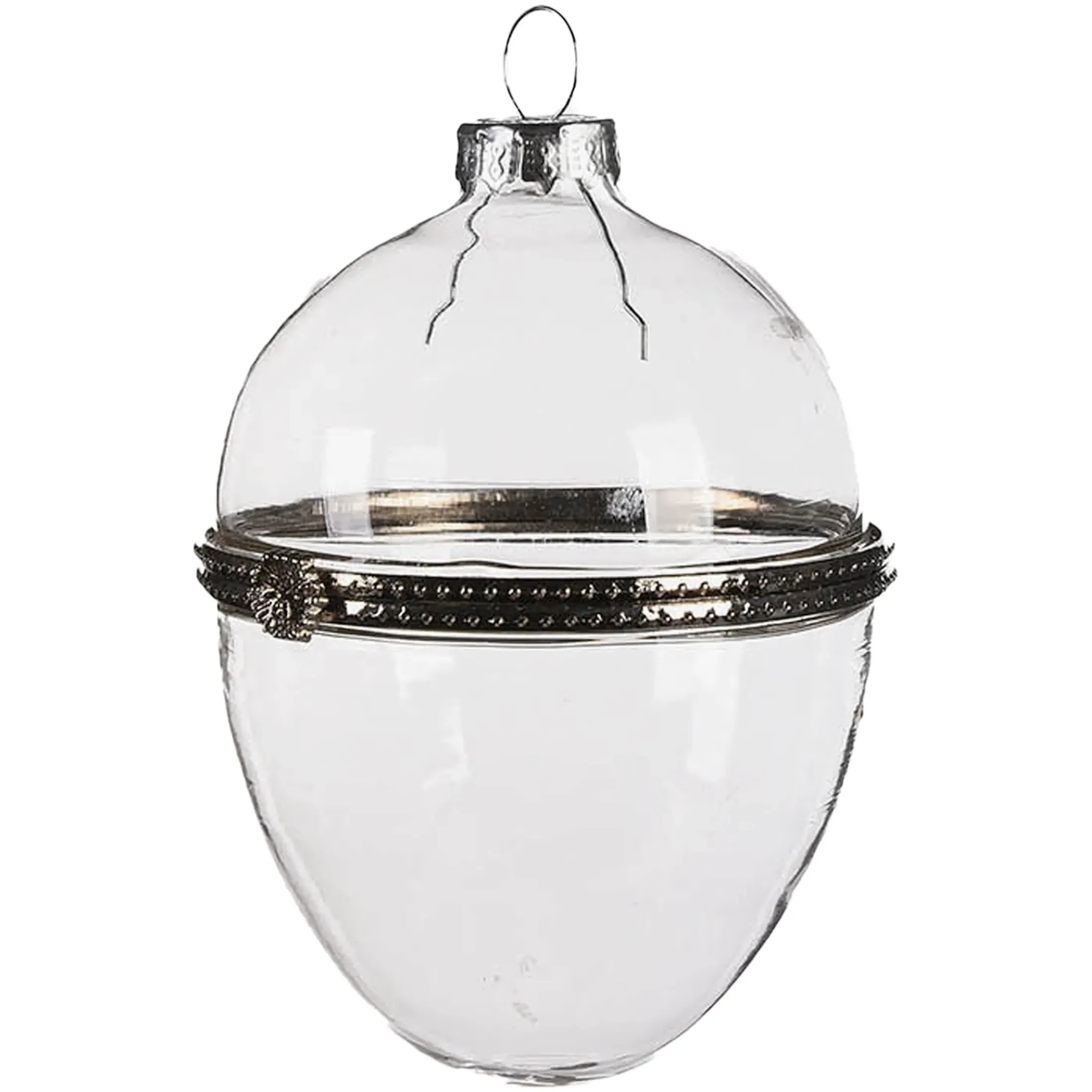 Depot Anhänger & Girlanden>Glas-Deko-Anhänger Medaillon Ei