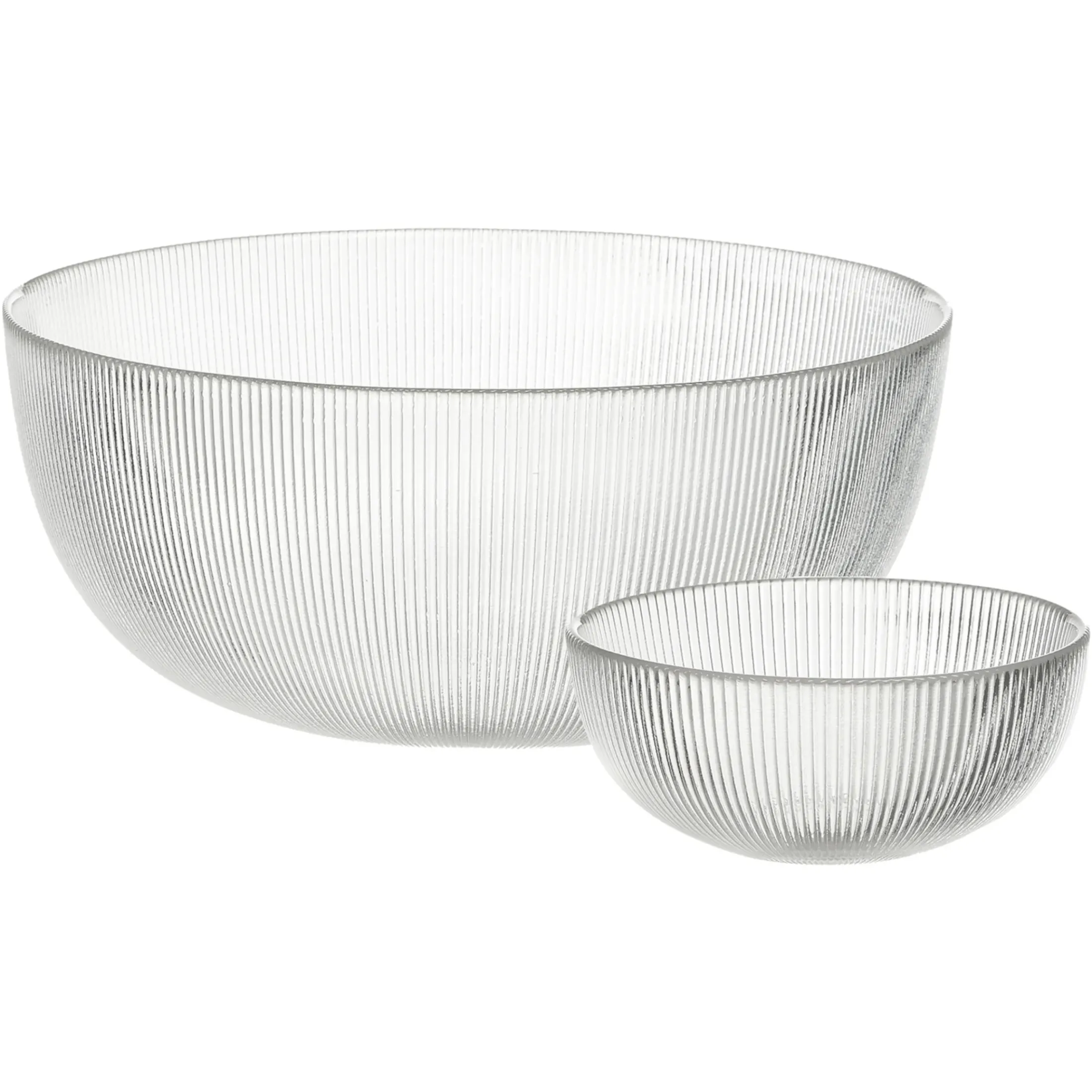 Depot Geschirr>Glasschalen-Set Nordic