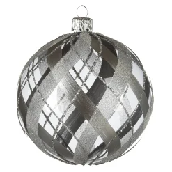 Outlet Depot Glas-Weihnachtskugel Doublecheck