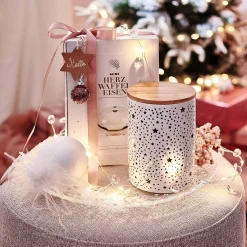 Flash Sale Depot Glas-Weihnachtskugel Feder