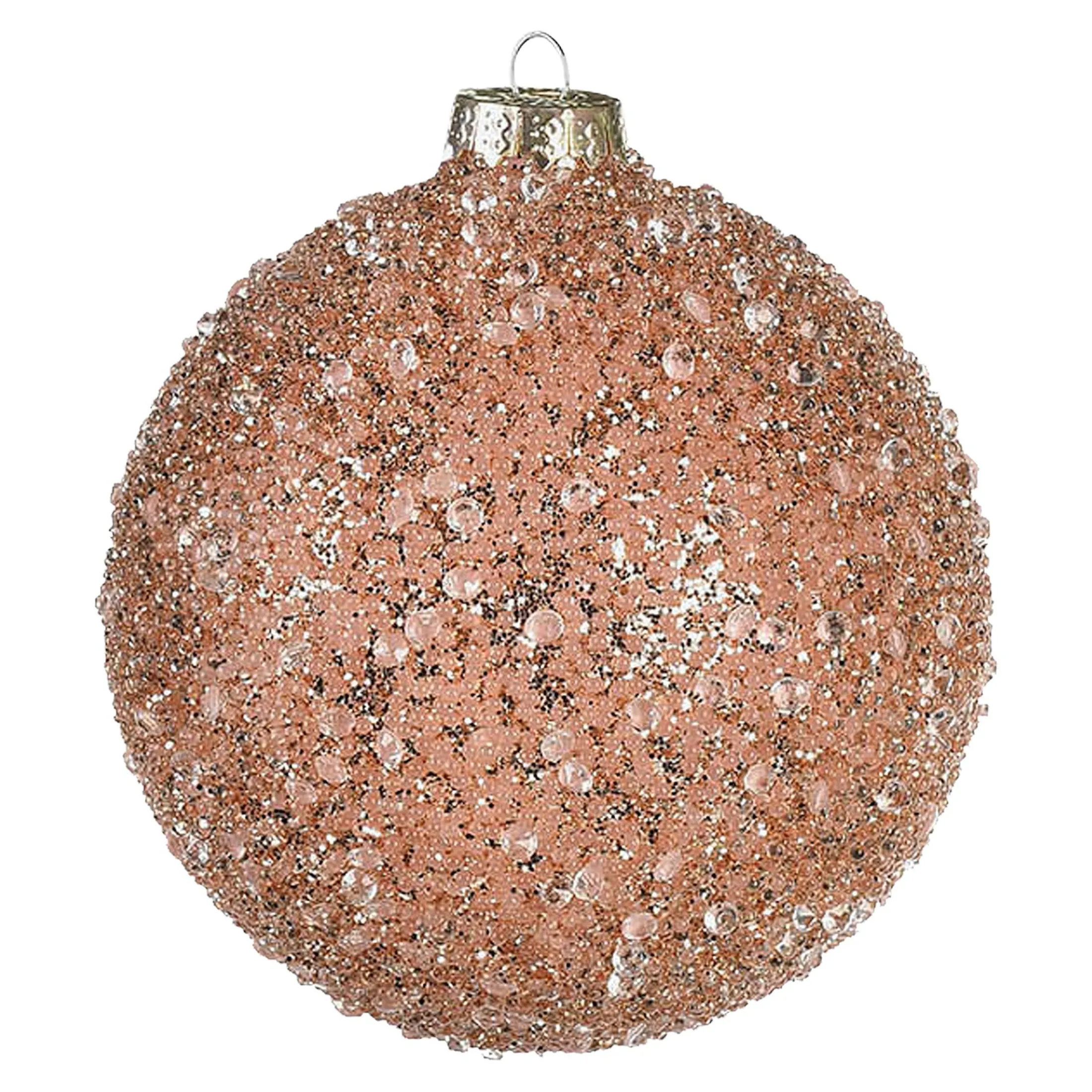 Cheap Depot Glas-Weihnachtskugel Glimmerpearls
