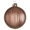 Shop Depot Glas-Weihnachtskugel Glitterstripe