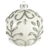 Outlet Depot Glas-Weihnachtskugel Relief