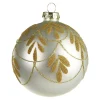Discount Depot Glas-Weihnachtskugel Sugar Ornament