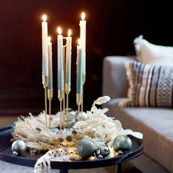 Outlet Depot Glas-Weihnachtskugel Vintage Glam